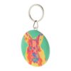 KeyBadge RPET Maxi - RPET-sleutelhanger met speld