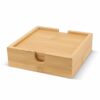 Bamboe onderzetterset (4 stuks)