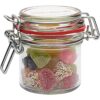 Glazen weckpot 255 ml gevuld met snoep categorie BASIS