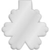 RFX™ reflecterende TPU magneet met sneeuwvlok