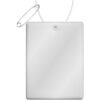 RFX™ grote rechthoekige reflecterende TPU hanger