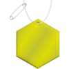 RFX™ zeshoekige reflecterende TPU hanger