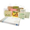 Samplekit met tassen van landbouwafval en kraftpapier