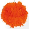 Pompom oranje
