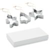 Set met kerstvormige koekvormpjes