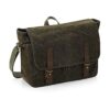 Heritage Waxed Canvas Messenger