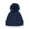 Cable Knit Melange Beanie