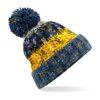 Corkscrew Pom Pom Beanie