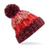 Corkscrew Pom Pom Beanie