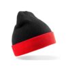 Recycled Black Compass Beanie