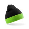 Recycled Black Compass Beanie