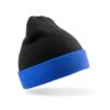 Recycled Black Compass Beanie