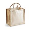 Printers` Midi Jute Bag