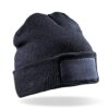 Recycled Double Knit Printers Beanie