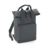 Twin Handle Roll-Top Backpack