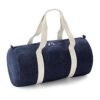 Denim Barrel Bag