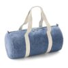 Denim Barrel Bag
