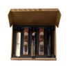 Giftbox 3 winetubes en chocoladetruffels