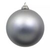 UITVERKOCHT - Plastic kerstbal ø 80 mm