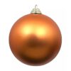 UITVERKOCHT - Plastic kerstbal ø 80 mm