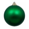 UITVERKOCHT - Plastic kerstbal ø 80 mm