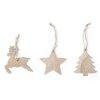 Kerstdecoratie set Kerstrio