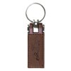 Lederen sleutelhanger Rhea
