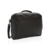 Fashion black PVC vrije 15.6 inch laptop tas