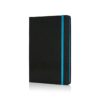 Deluxe hardcover A5 notitieboek met gekleurde zijde