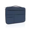 Smooth PU 15.6 inch laptop sleeve met handvat PVC-vrij