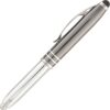SOLEM TOUCH balpen metaal met LED-lamp
