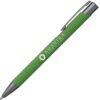 MAIO GUNmetal balpen soft touch met lasergravering