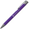 MAIO GUNmetal balpen soft touch met lasergravering
