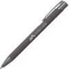 MAIO GUNmetal balpen soft touch met lasergravering