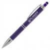 HAINAN Stylus balpen soft touch met lasergravering