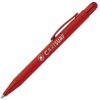 SUNDA Stylus balpen soft touch met spiegel gravering