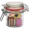 Glazen weckpotje 255 ml gevuld met snoep categorie SPECIAAL