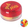 Kunststof rond potje met ca. 12 gr. jelly beans