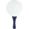 Beach tennisset in net