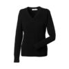 Ladies’ V-Neck Knitted Pullover