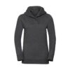 Ladies` Authentic Melange Hooded Sweat