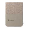 Recycled Felt & Apple Leather Laptop Sleeve 16 inch