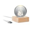 SANTA LIGHT Kerst LED kristallen bol