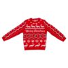 Custom kersttrui van gerecycled polyester