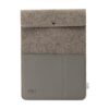 Recycled Felt & Apple Leather Laptop Sleeve Plus 16