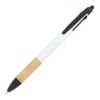 3-kleuren pen met bamboe grip