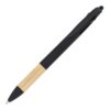 3-kleuren pen met bamboe grip