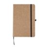 Gerecycled leren notitieboekje (A5) Gianna
