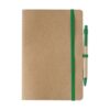 Gerecycled kartonnen notitieboekje (A5) Theodore
