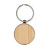 Bamboe en metalen sleutelhanger Tillie